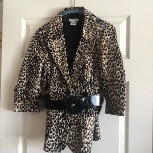 Leopard Print Jacket